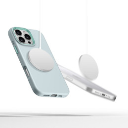 „Tech-Protect“ silikoninis PU „MagSafe“ dėklas, skirtas „iPhone 16 Pro Max“ – mėlynas