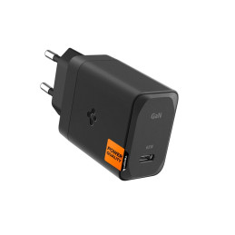 „Spigen ArcStation Pro“ įkroviklis + USB-C 65 W laidas – juodas