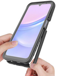 „Tech-Protect Defense360“ dėklas, skirtas „Samsung Galaxy A16 4G / 5G“ – juodas