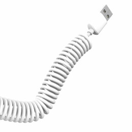 Dudao rinkinys automobilinis įkroviklis 2x USB 2.4A + laidas USB laidas 3in1 Lightning / Type C / micro USB baltas (R7 b...