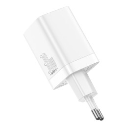 Baseus Super Si Pro greitas USB / C tipo USB įkroviklis 30 W maitinimo tiekimo greitas įkrovimas baltas (CCSUPP-E02)
