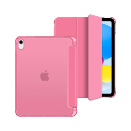 „Tech-Protect SC Pen Hybrid“ dėklas, skirtas „iPad 10 / 2022“ – rožinis – permatomas