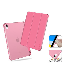 „Tech-Protect SC Pen Hybrid“ dėklas, skirtas „iPad 10 / 2022“ – rožinis – permatomas