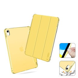 „Tech-Protect SC Pen Hybrid“ dėklas, skirtas „iPad 10 / 2022“ – geltonas – permatomas