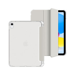 „Tech-Protect SC Pen Hybrid“ dėklas, skirtas „iPad 10 / 2022“ – pilkas – permatomas