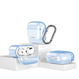 „Tech-Protect FlexAir“ dėklas, skirtas „AirPods 4“ ausinėms – mėlynas