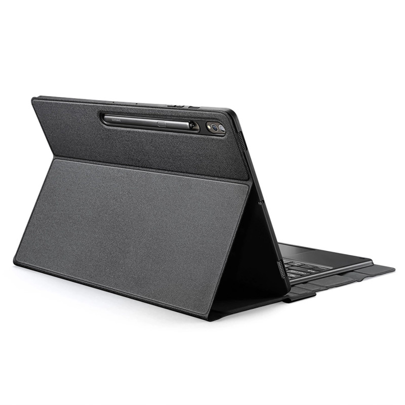 „Dux Ducis“ „Bluetooth“ klaviatūros dėklas (TK serijos), skirtas „Samsung Tab S9 Ultra“ – juodas