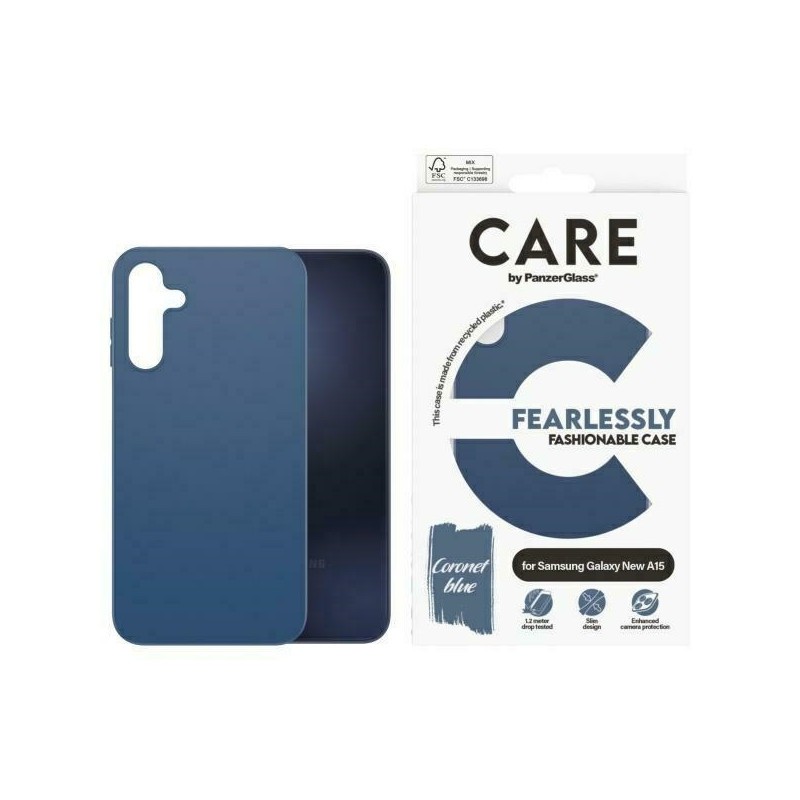 „CARE by PanzerGlass“ madingas dėklas, skirtas „Samsung Galaxy A16 / A16 5G“ – mėlynas