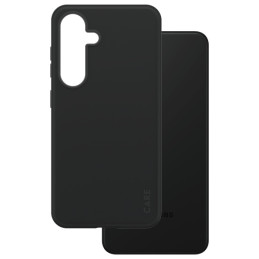 „CARE by PanzerGlass“ madingas QI dėklas, skirtas „Samsung Galaxy S24“ – juodas