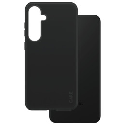 „CARE by PanzerGlass“ madingas QI dėklas „Samsung Galaxy S24+“ – juodas