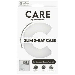 „CARE by PanzerGlass“ madingas rentgeno dėklas, skirtas „Samsung Galaxy A16 / A16 5G“ – skaidrus