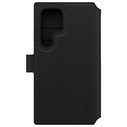 „CARE by PanzerGlass Feature Tango 2in1“ piniginės dėklas, skirtas „Samsung Galaxy S24 Ultra“ – juodas
