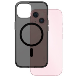 „Care PanzerGlass“ flagmaninis „MagSafe“ dėklas, skirtas „iPhone 15“ – juodas