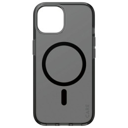 „Care PanzerGlass“ flagmaninis „MagSafe“ dėklas, skirtas „iPhone 15“ – juodas