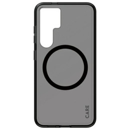 „CARE by PanzerGlass“ flagmano „QI“ dėklas, skirtas „Samsung Galaxy S24“ – juodas