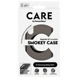 „CARE by PanzerGlass“ flagmano „QI“ dėklas, skirtas „Samsung Galaxy S24+“ – juodas