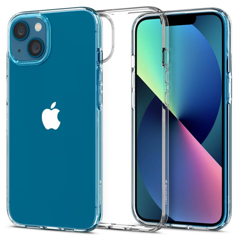 Spigen Liquid Crystal dėklas iPhone 13 mini - skaidrus
