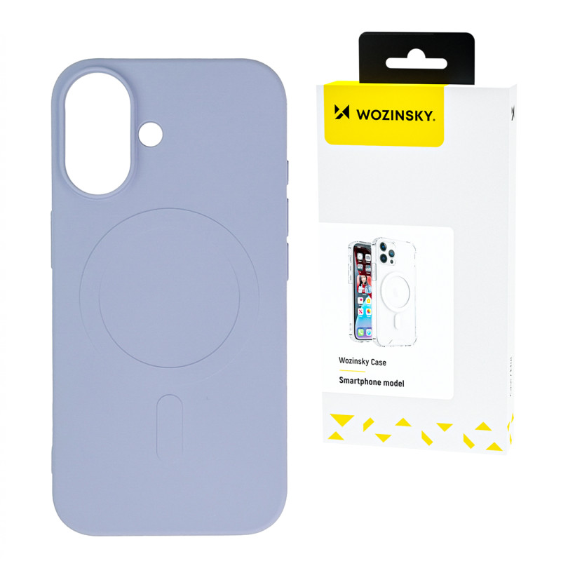 Skysto silikono dėklas „MagSafe“, skirtas „Samsung Galaxy S25+“ – violetinis