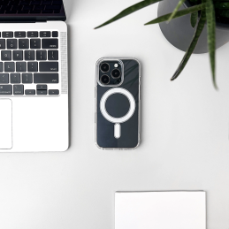 „Wozinsky“ itin skaidrus „MagSafe“ dėklas, skirtas „Samsung Galaxy S25+“ – skaidrus