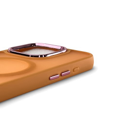 „Wozinsky“ madingas „MagSafe“ dėklas, skirtas „Samsung Galaxy S25“ – oranžinis