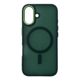 „Wozinsky“ madingas „MagSafe“ dėklas, skirtas „Samsung Galaxy S25“ – žalias