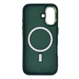 „Wozinsky“ madingas „MagSafe“ dėklas, skirtas „Samsung Galaxy S25“ – žalias
