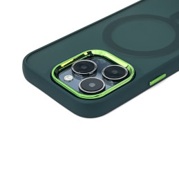 „Wozinsky“ madingas „MagSafe“ dėklas, skirtas „Samsung Galaxy S25“ – žalias
