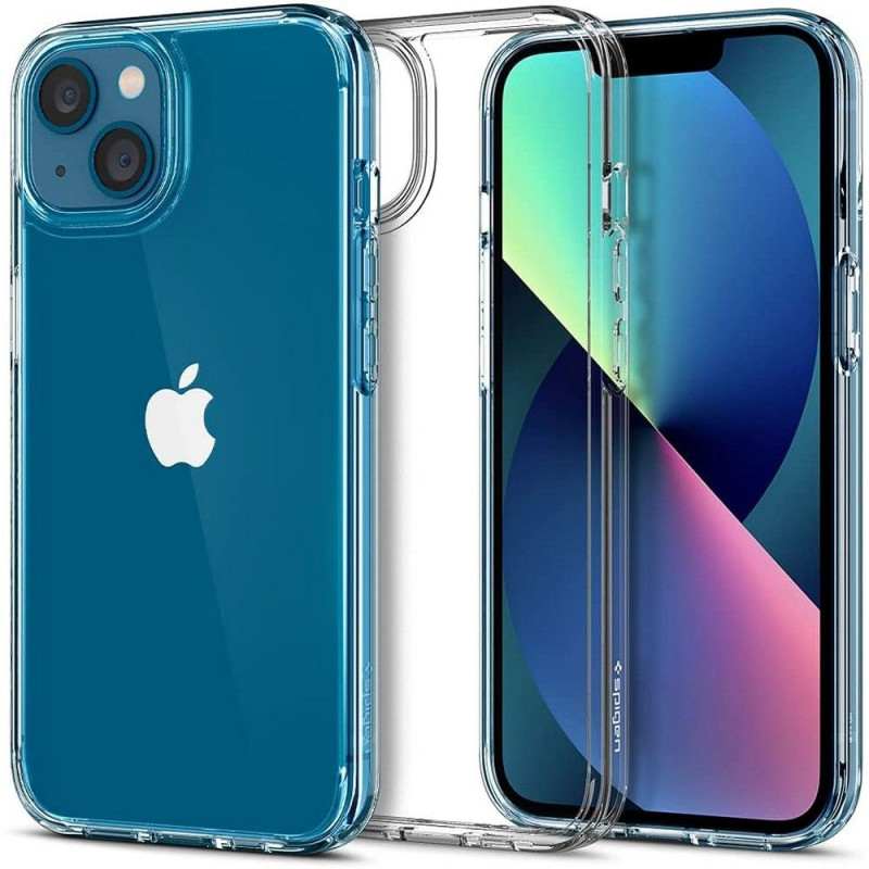 Spigen Ultra Hybrid dėklas iPhone 13 - skaidrus