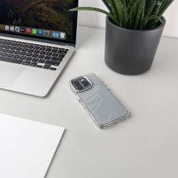„Wozinsky“ blizgučių dėklas, skirtas „Samsung Galaxy S24 FE“ – skaidrus su blizgučiais