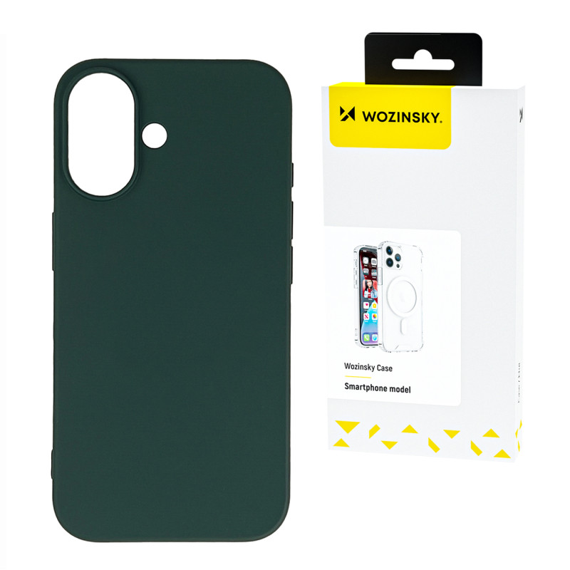 „Wozinsky“ silikoninis dėklas, skirtas „Samsung Galaxy S24 FE“ – žalias