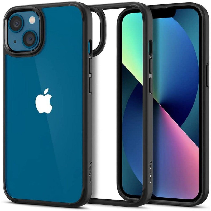 Spigen Ultra Hybrid dėklas iPhone 13 mini - matinė juoda