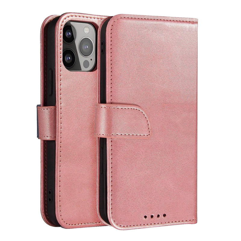 Magnetinis dėklas su atvartu, skirtas „Samsung Galaxy A56“ - rožinis