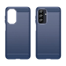 Anglies pluošto dėklas Samsung Galaxy A56 / A36, mėlynas
