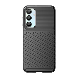 „Thunder“ dėklas, skirtas „Samsung Galaxy A56/ A36“ silikoniniam šarvuotam dėklui – juodas