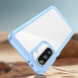 „Outer Space“ dėklas, skirtas „Samsung Galaxy A56“ su lanksčiu rėmeliu – mėlynas