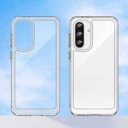 „Outer Space“ dėklas, skirtas „Samsung Galaxy A56“ su lanksčiu rėmeliu – skaidrus