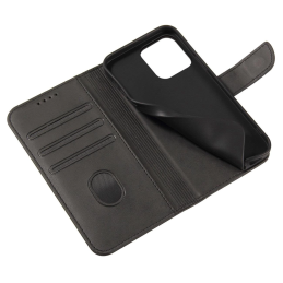 Magnetinis dėklas su atlenkimu, skirtas „Samsung Galaxy A26“ - juodas
