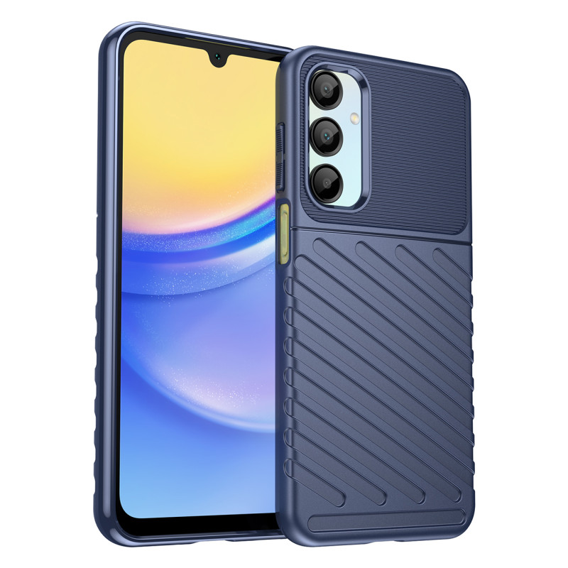 „Thunder“ dėklas, skirtas „Samsung Galaxy A26“ silikoniniam apsauginiam dangteliui – mėlynas
