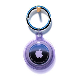 „Apple AirTag“ dėklas, atsparus vandeniui – violetinis