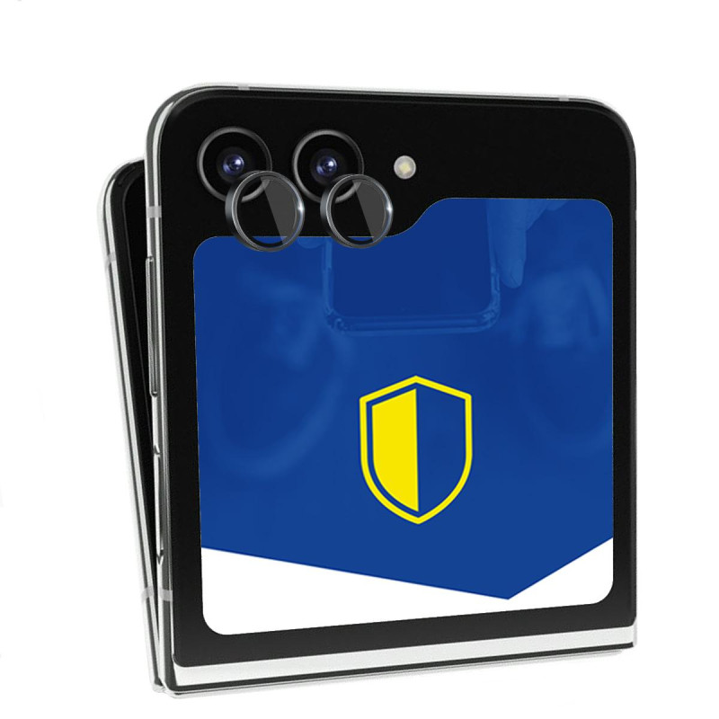 Grūdintas stiklas kameros objektyvui 3mk Lens Protection Pro Black, skirtas Samsung Galaxy Z Flip 6