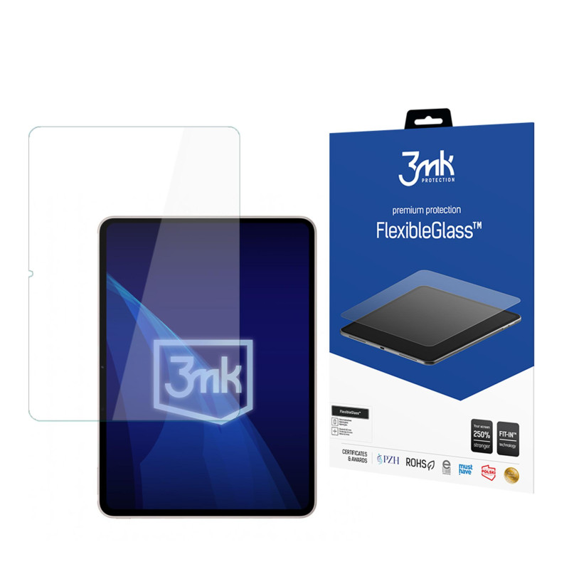 Hibridinis 3mk „FlexibleGlass“ stiklas, skirtas „Oppo Pad 3 Pro“ – iki 13 colių