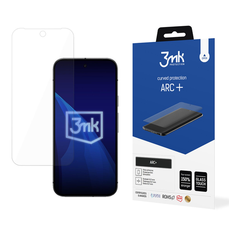 3mk ARC+ ekrano apsauga, skirta „Google Pixel 9A“