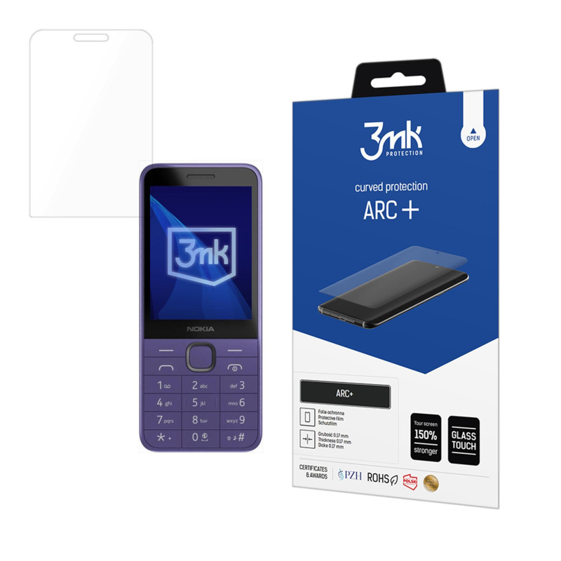 Apsauginė plėvelė 3mk ARC+ Nokia 235 4G / 215 4G