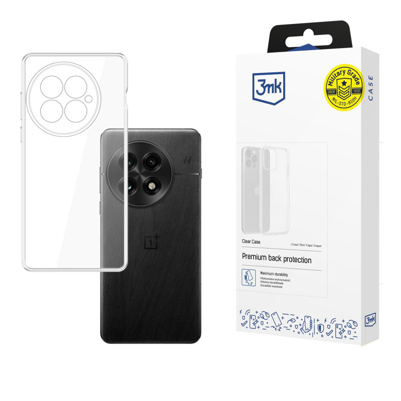 3mk skaidrus dėklas, skirtas „OnePlus 13“ - permatomas