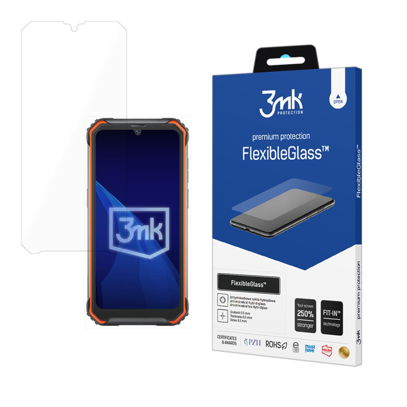 Hibridinis stiklas 3mk FlexibleGlass™ ant Blackview BV7200