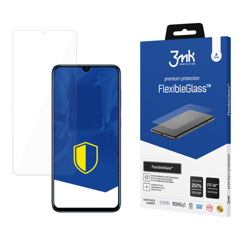 Hibridinis stiklas 3mk FlexibleGlass, skirtas Samsung Galaxy A70 / A70s