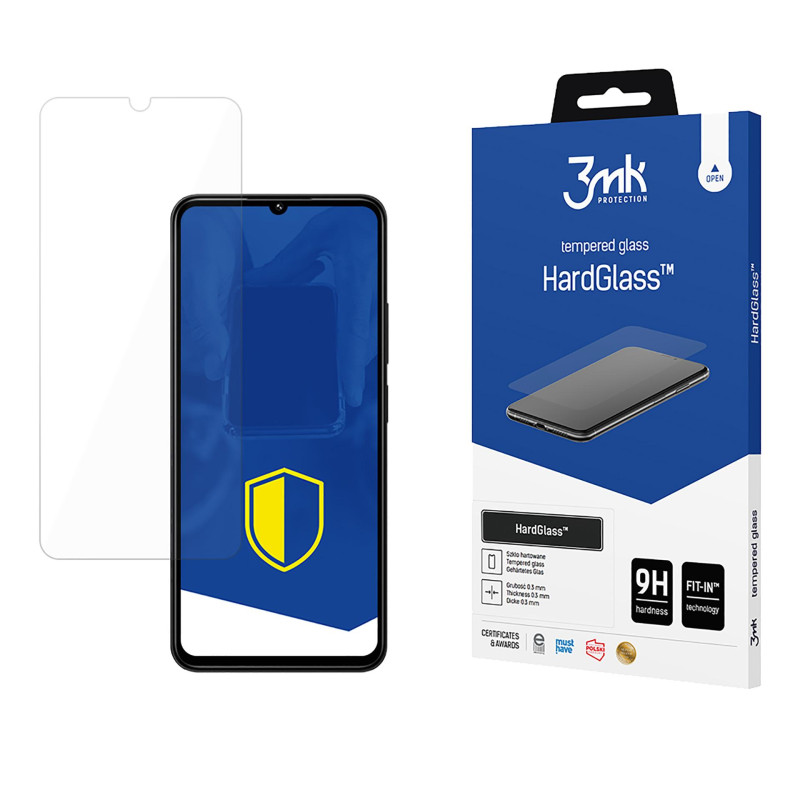 3mk HardGlass™ grūdintas stiklas Xiaomi Redmi A4 telefonui
