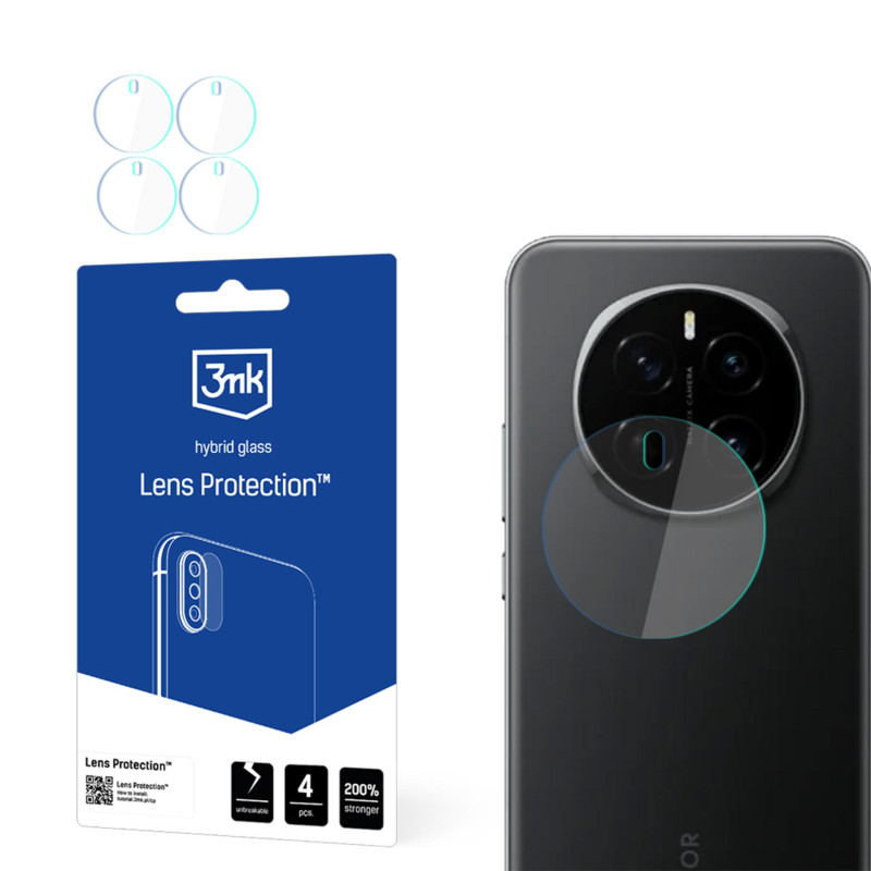 3mk objektyvo apsauginis kameros stiklas, skirtas „Honor Magic 7 Pro“