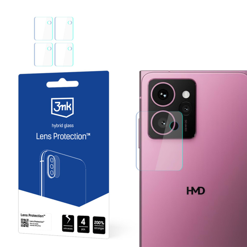 Hibridinis stiklas kameros objektyvui, 3 mk objektyvo apsauga, skirta HMD Skyline 5G