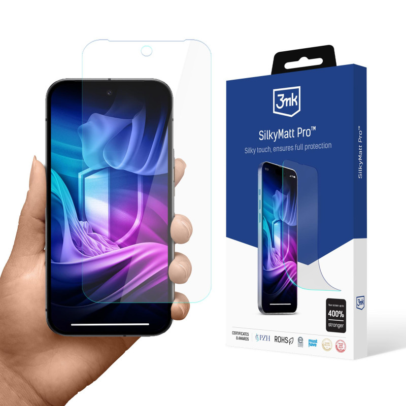 3mk Silky Matt Pro ekrano apsauga, skirta „Google Pixel 9A“